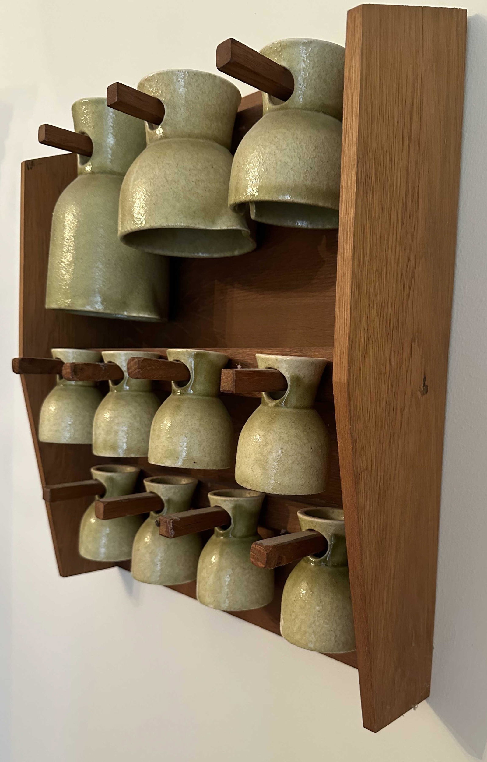 French Gangin Ceramic Tea & Coffee Service on Rack (1 of 18)