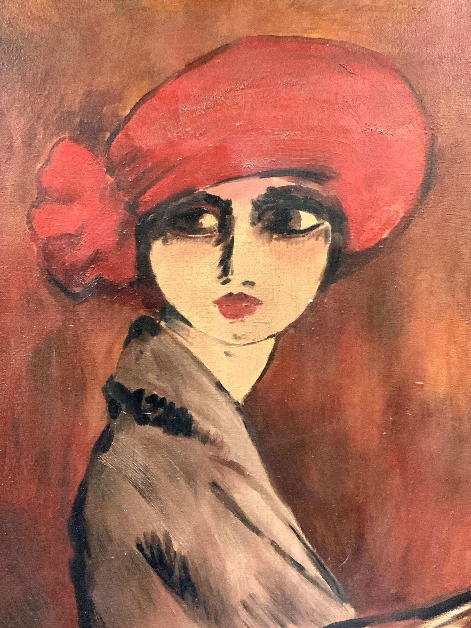 ATTR KEES VAN DONGEN Lady Oil Painting (1 of 9)