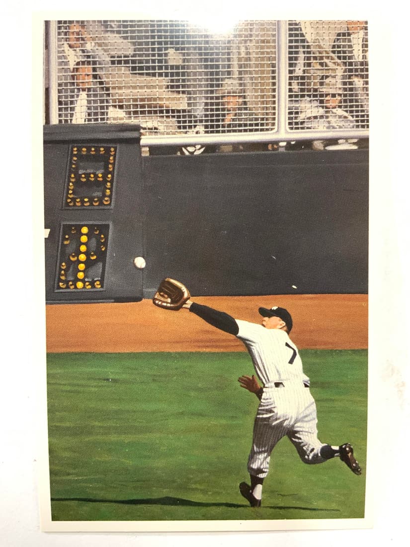 MANTLES PERFECT CATCH ANDY JURINKO Card (1 of 6)