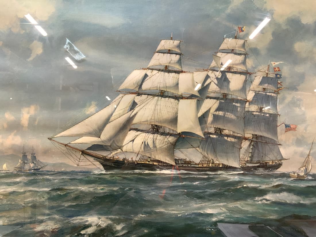 JOHN STOBART Signed Nautical Offset Lithograph (1 of 12)