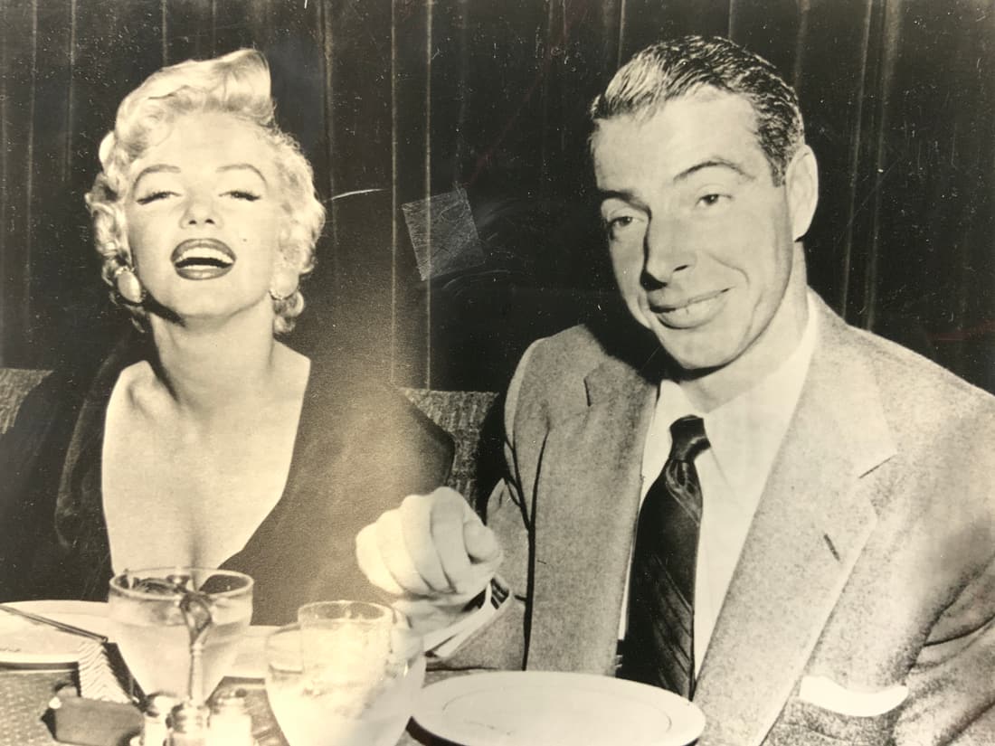 DiMaggio & Marilyn Monroe Photograph & Ephemera (1 of 6)
