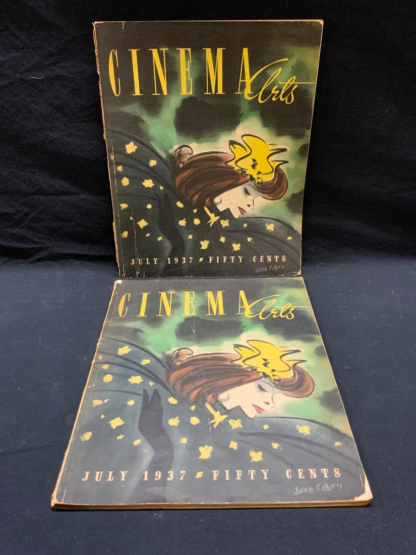 Pair Cinema Arts Magazine July 1937 (1 of 10)