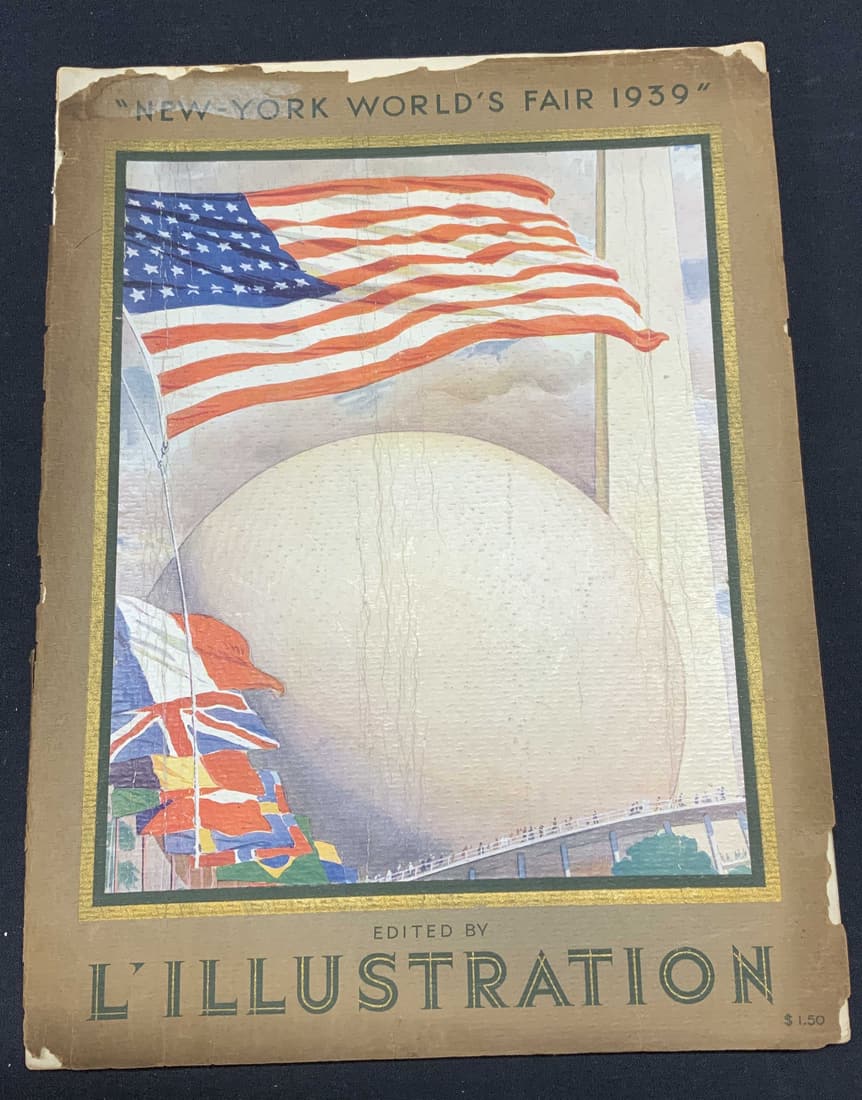 New York Worlds Fair 1939, French Magazine (1 of 9)