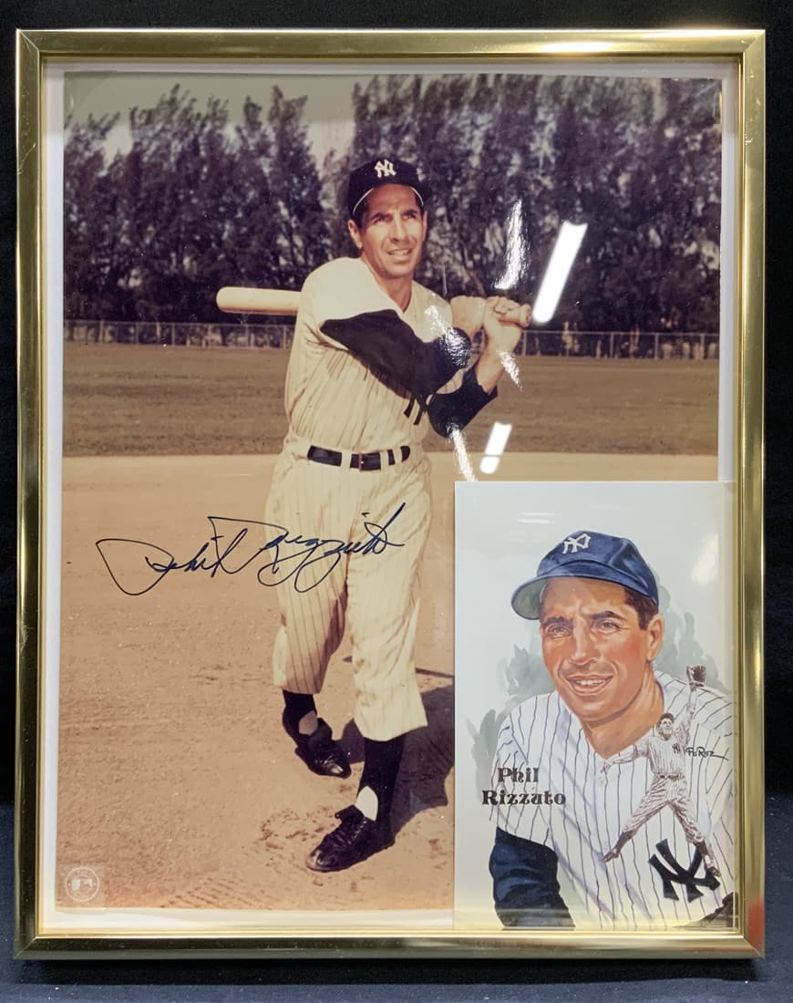 Signed Phil Rizzuto 1941 Yankees Photograph, More (1 of 6)