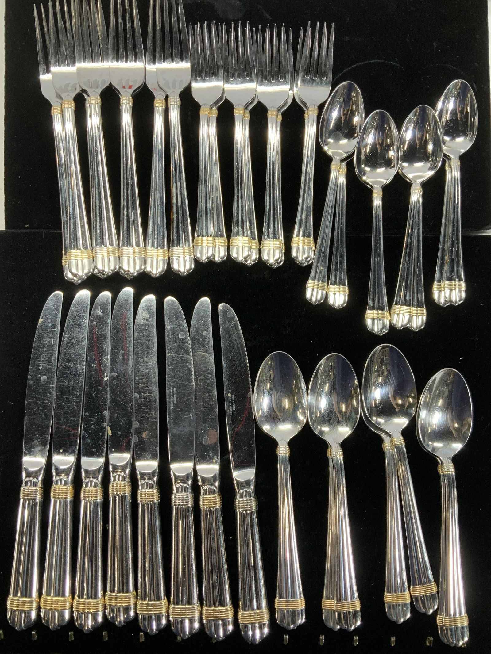 Georgian House Stainless Flatware Set 40 (1 of 6)