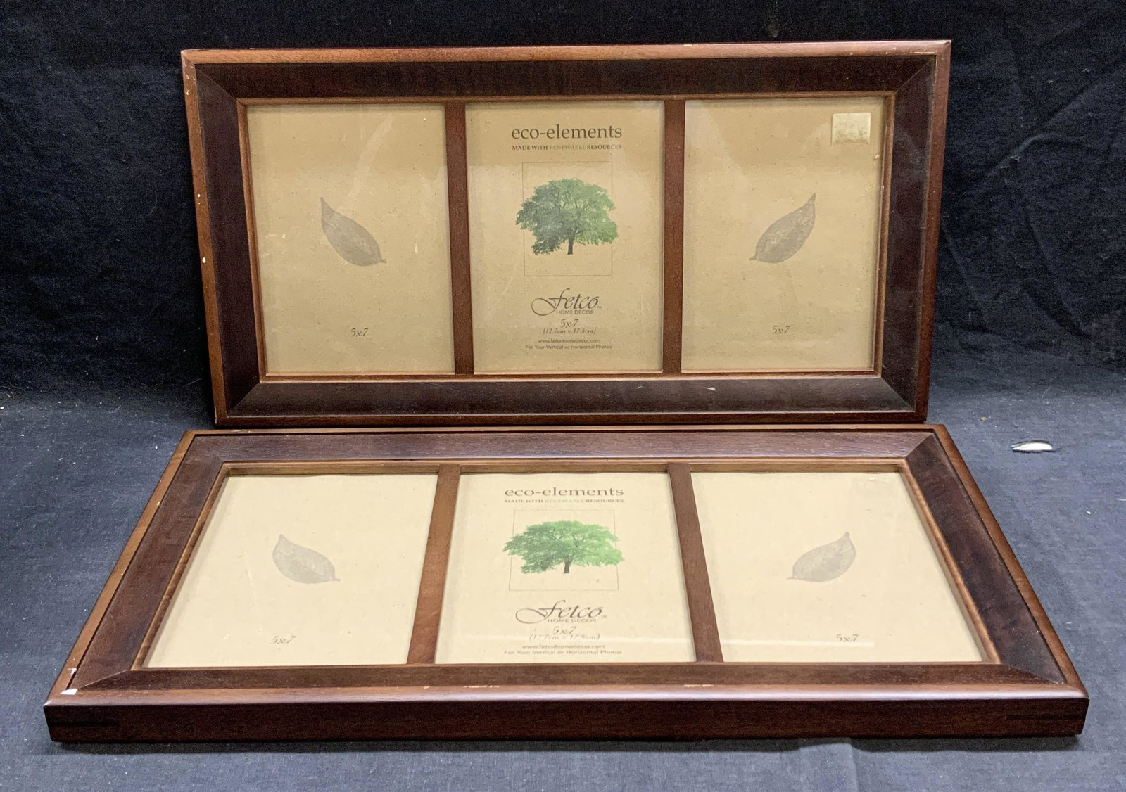 Pair Fetco Home Decor Wooden Frames (1 of 6)