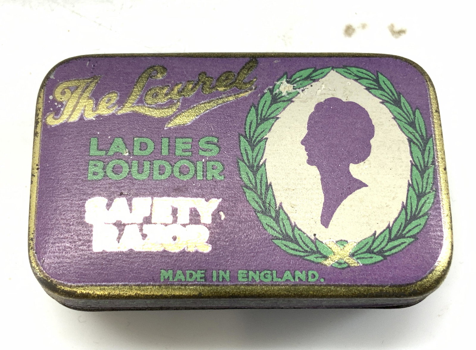 Antique Salesman Razor and Box Sample England (1 of 9)