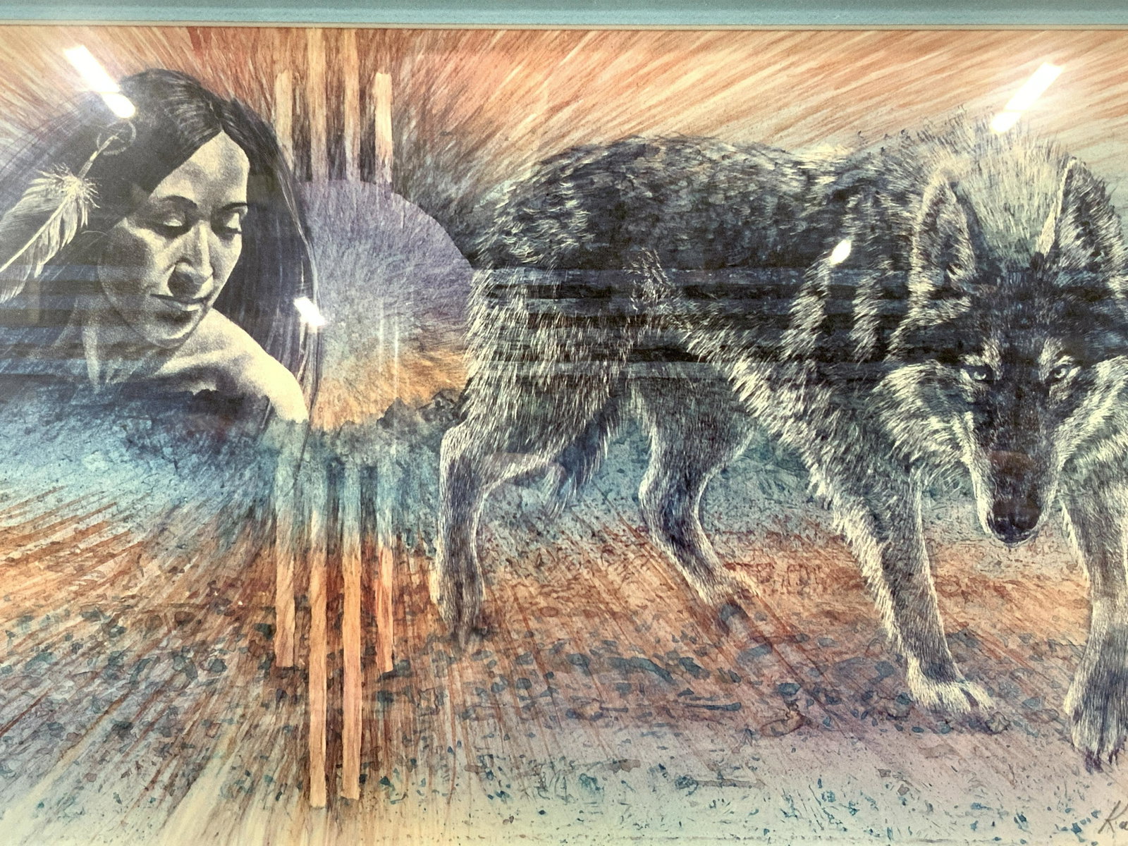 Kathleen M Morrow Signed Giclee Print (1 of 9)