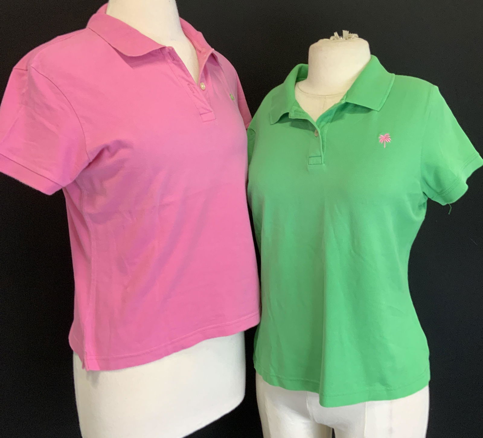 2 Lilly Pulitzer Short Sleeve Cotton Polo Shirts (1 of 6)