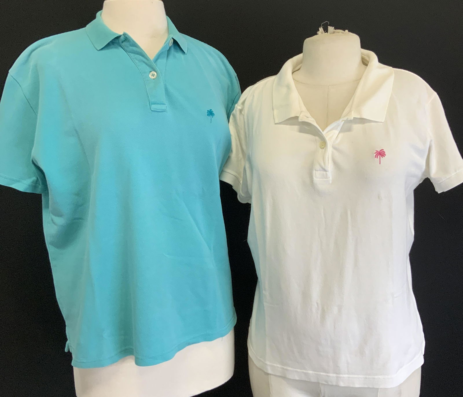 2 Lilly Pulitzer Short Sleeve Cotton Polo Shirts (1 of 7)