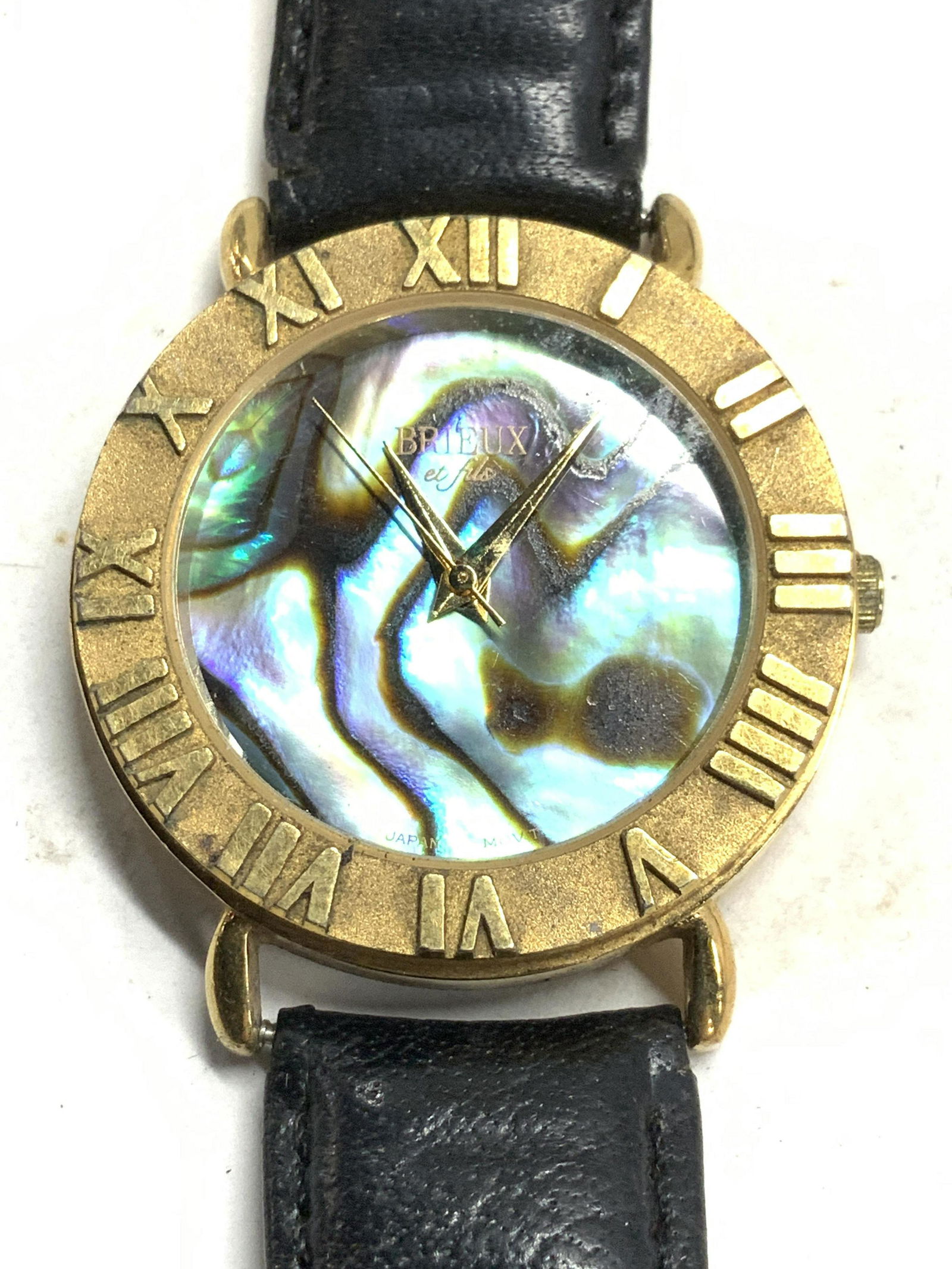 BRIEUX et fils Abalone Roman Numeral Watch (1 of 9)