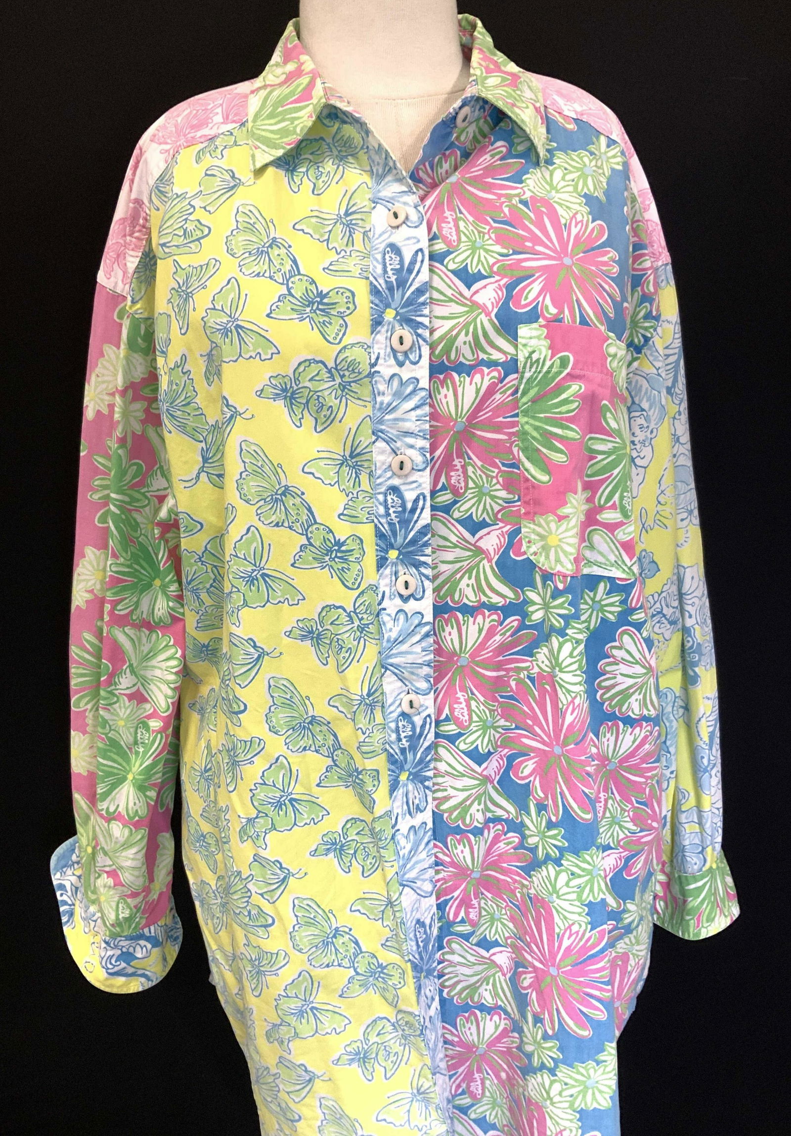 Lilly Pulitzer Cotton Butterfly Shirt Hong Kong (1 of 7)