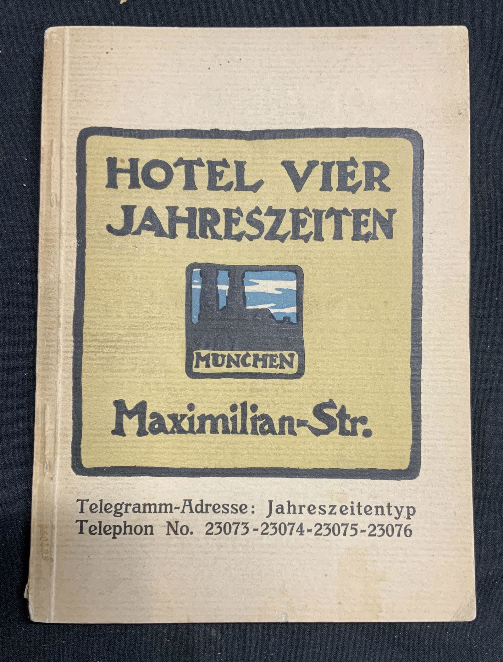 Vintage German Travel Guide, Four Seasons Munich (1 of 5)