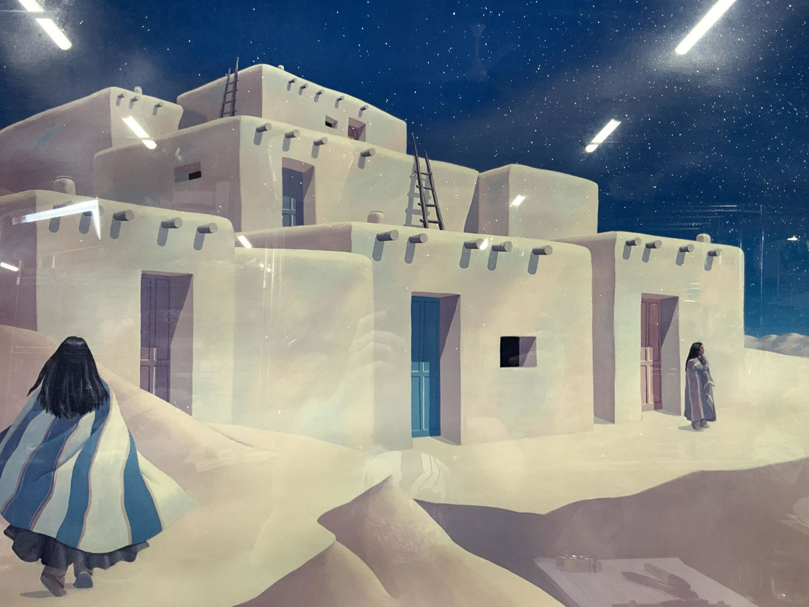 Deborah Hiatt Native American Serigraph (1 of 8)