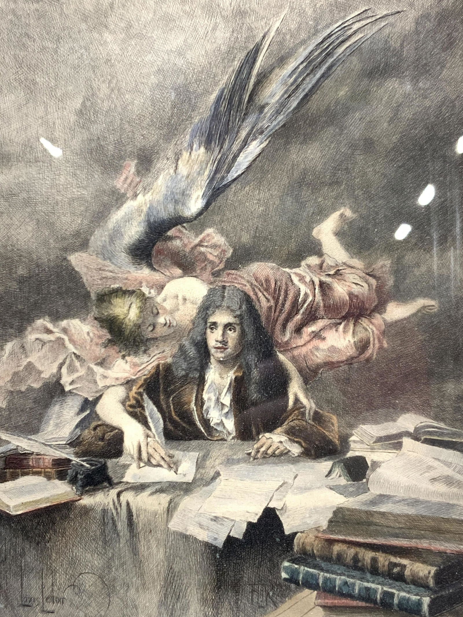 Louis Leloir Colored Plate Engraving (1 of 8)