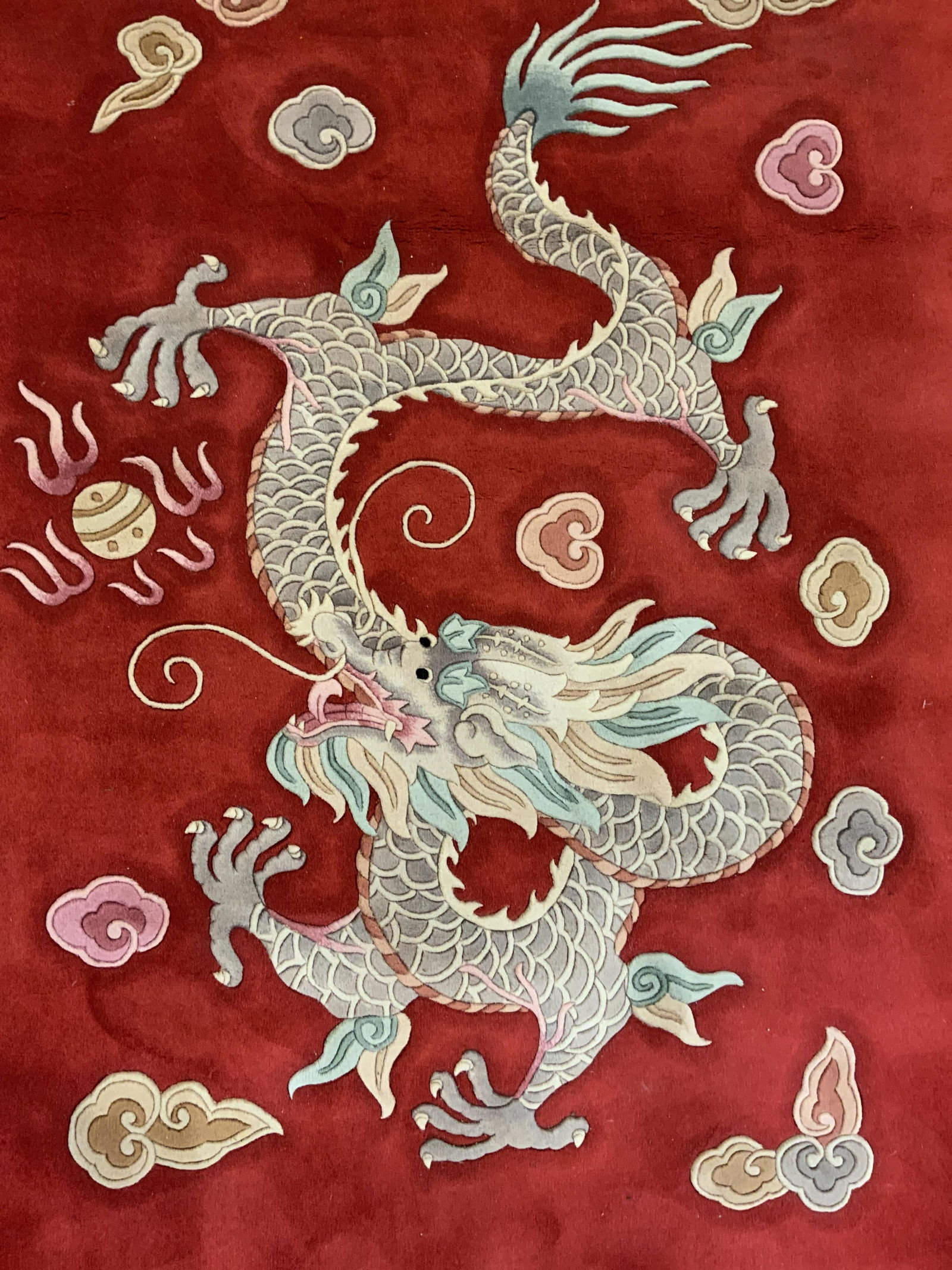 MER CORP Chinese Art Deco Wool Pile Rug (1 of 8)