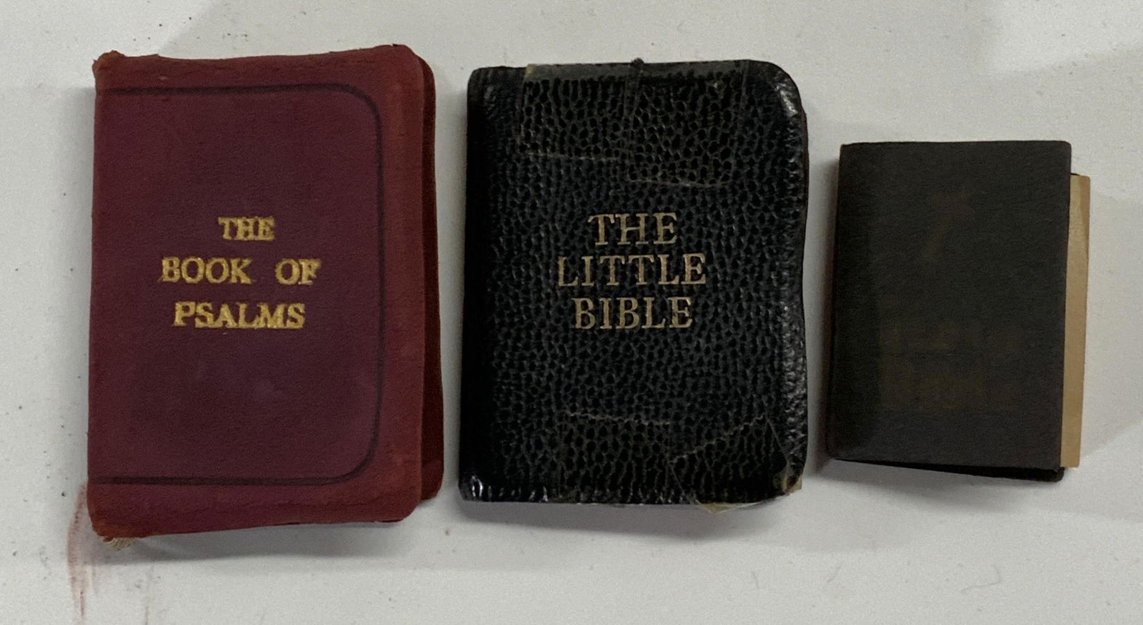 Lot 3 Miniature Bibles & Book of Psalms (1 of 6)