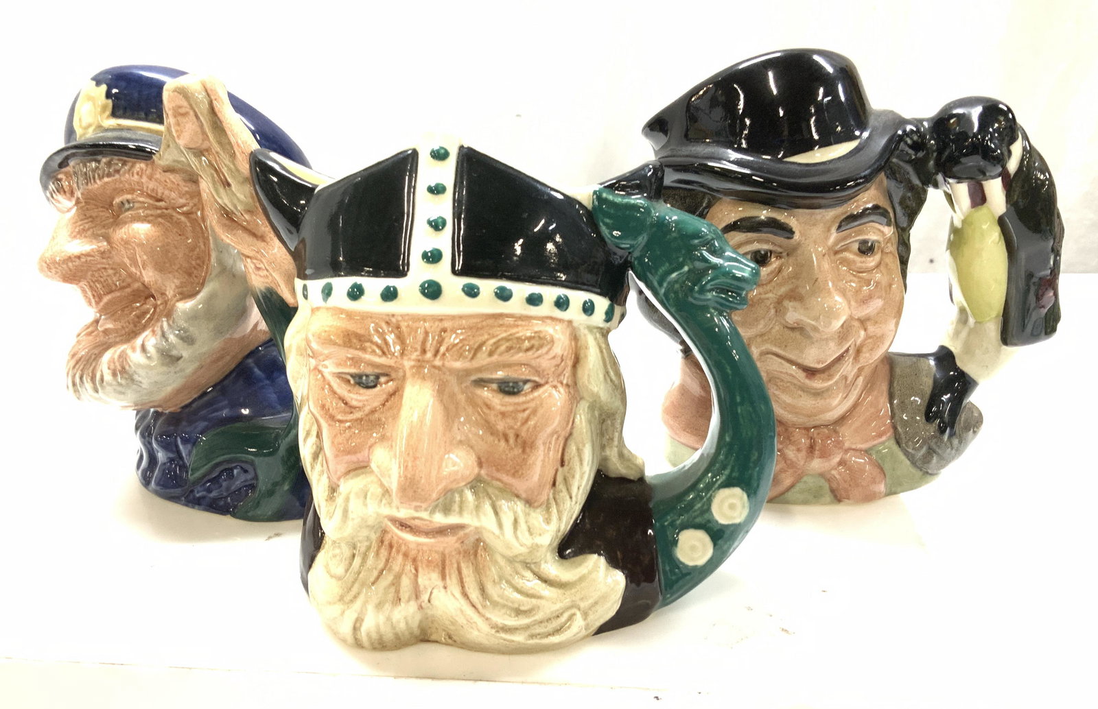 Lot 3 Character Tony Jugs, Viking, Carpenter, (1 of 7)