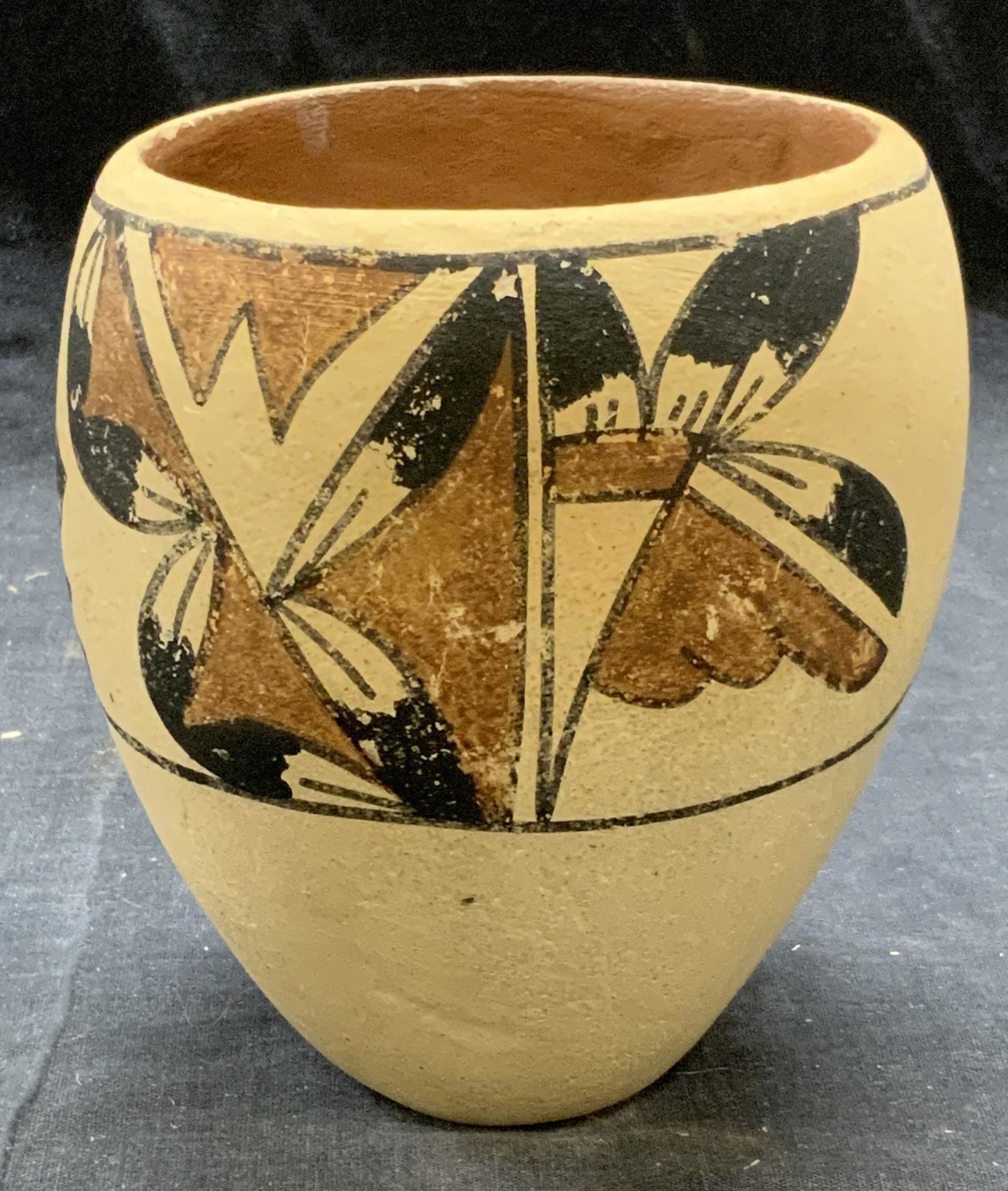 Hand Crafted Native American Pottery Vessel (1 of 6)
