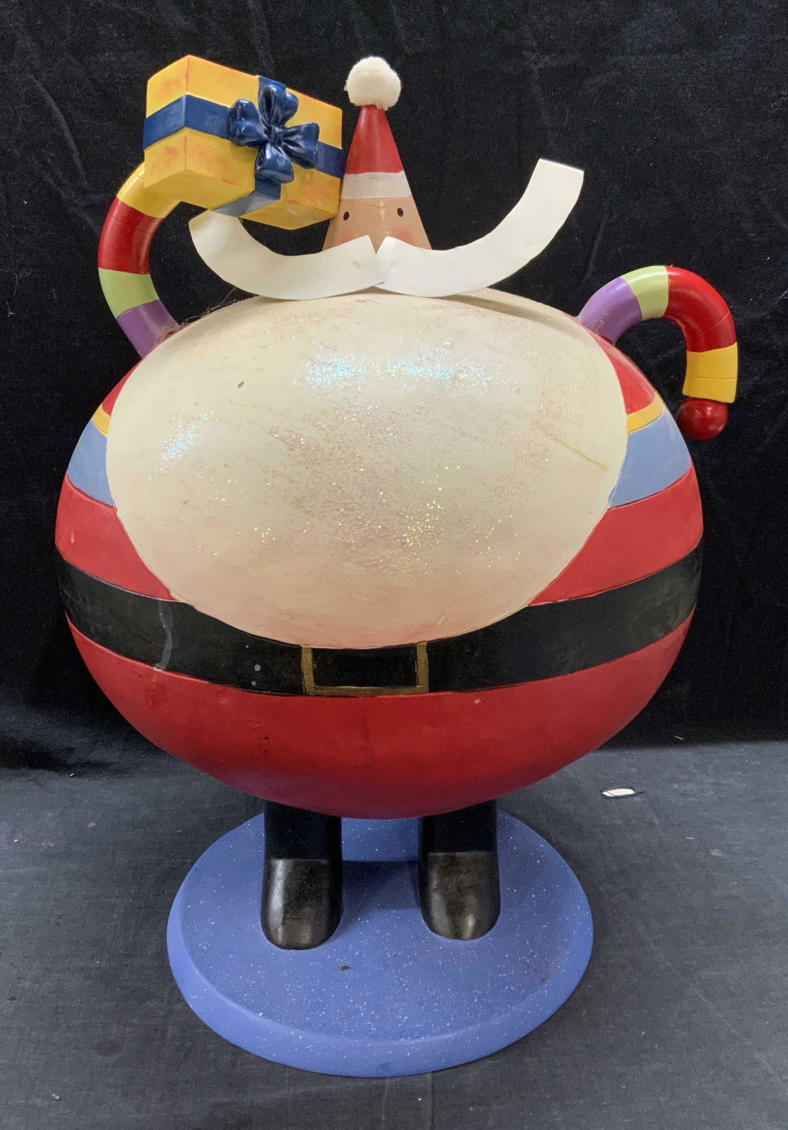 Hand Painted XL Santa Claus Figural Decor (1 of 6)