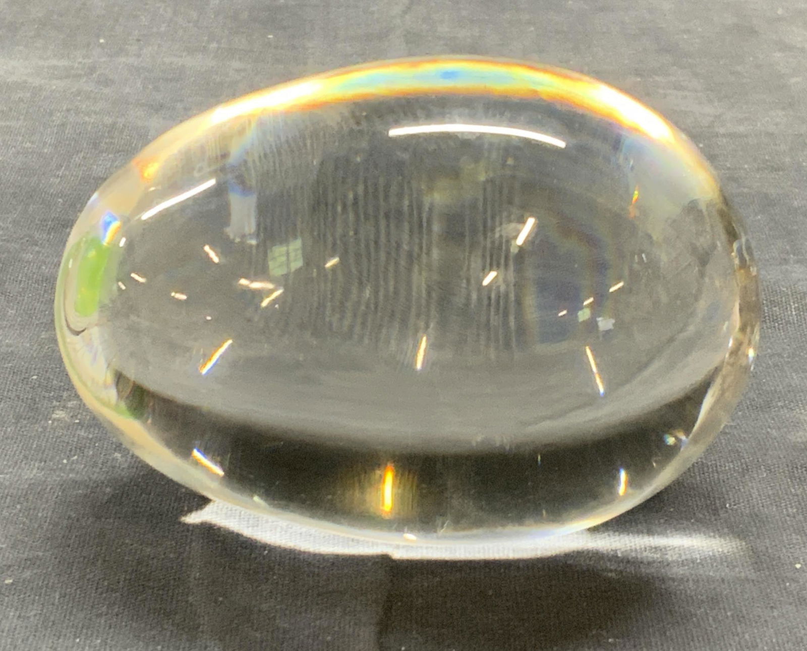 Crystal Egg Paperweight Desk Accessory (1 of 6)