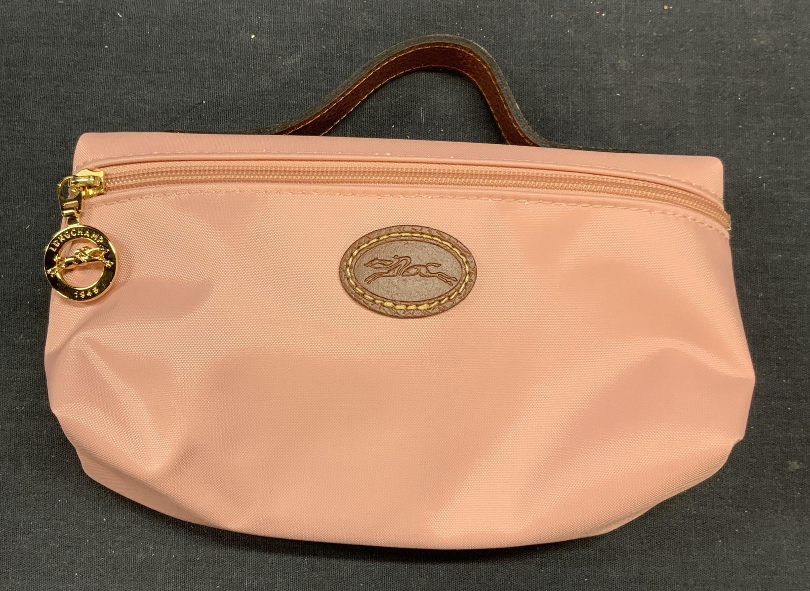 LONGCHAMP Pink Zippered Pouch NWOT (1 of 7)