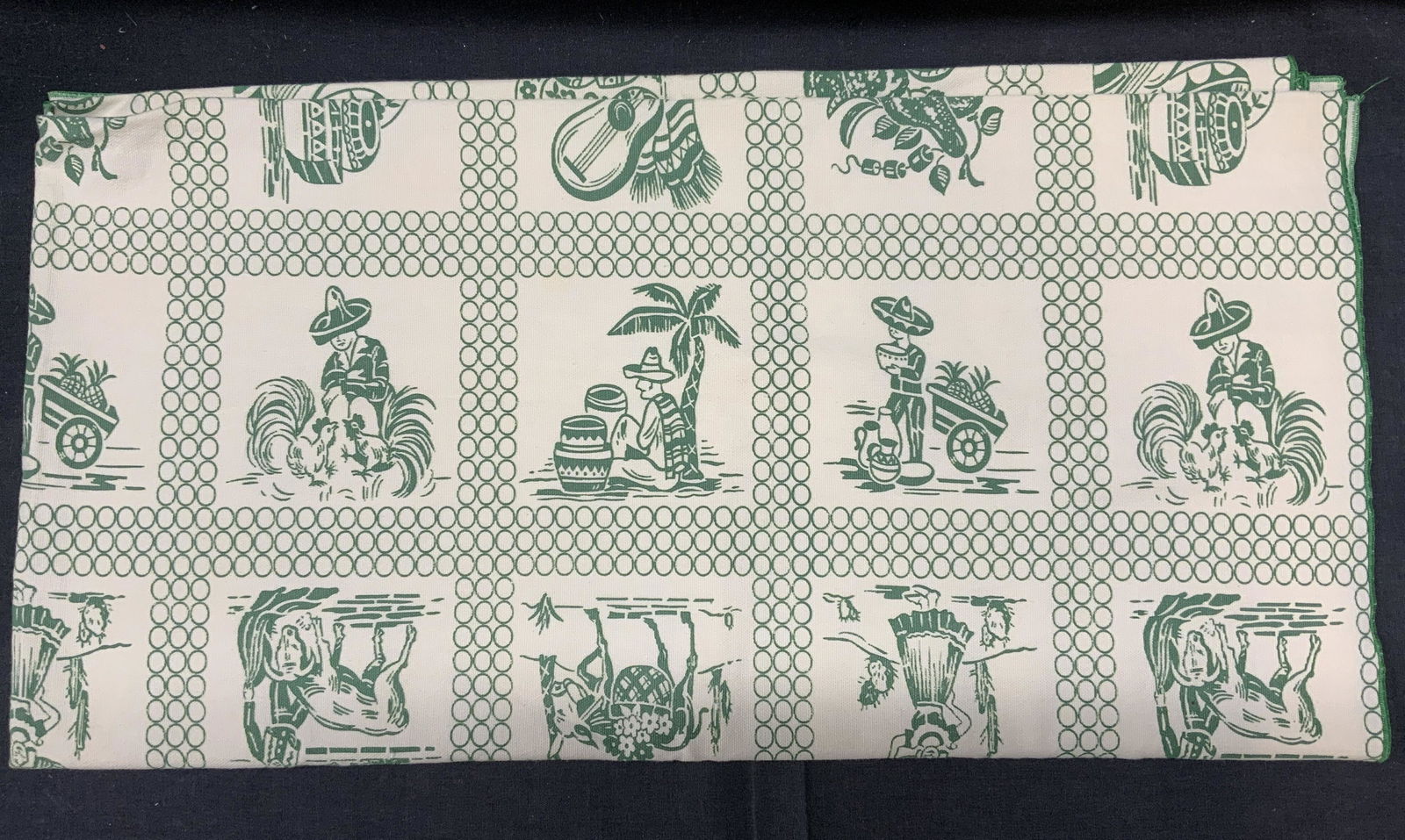 Graphic Latin American Print Tablecloth (1 of 6)