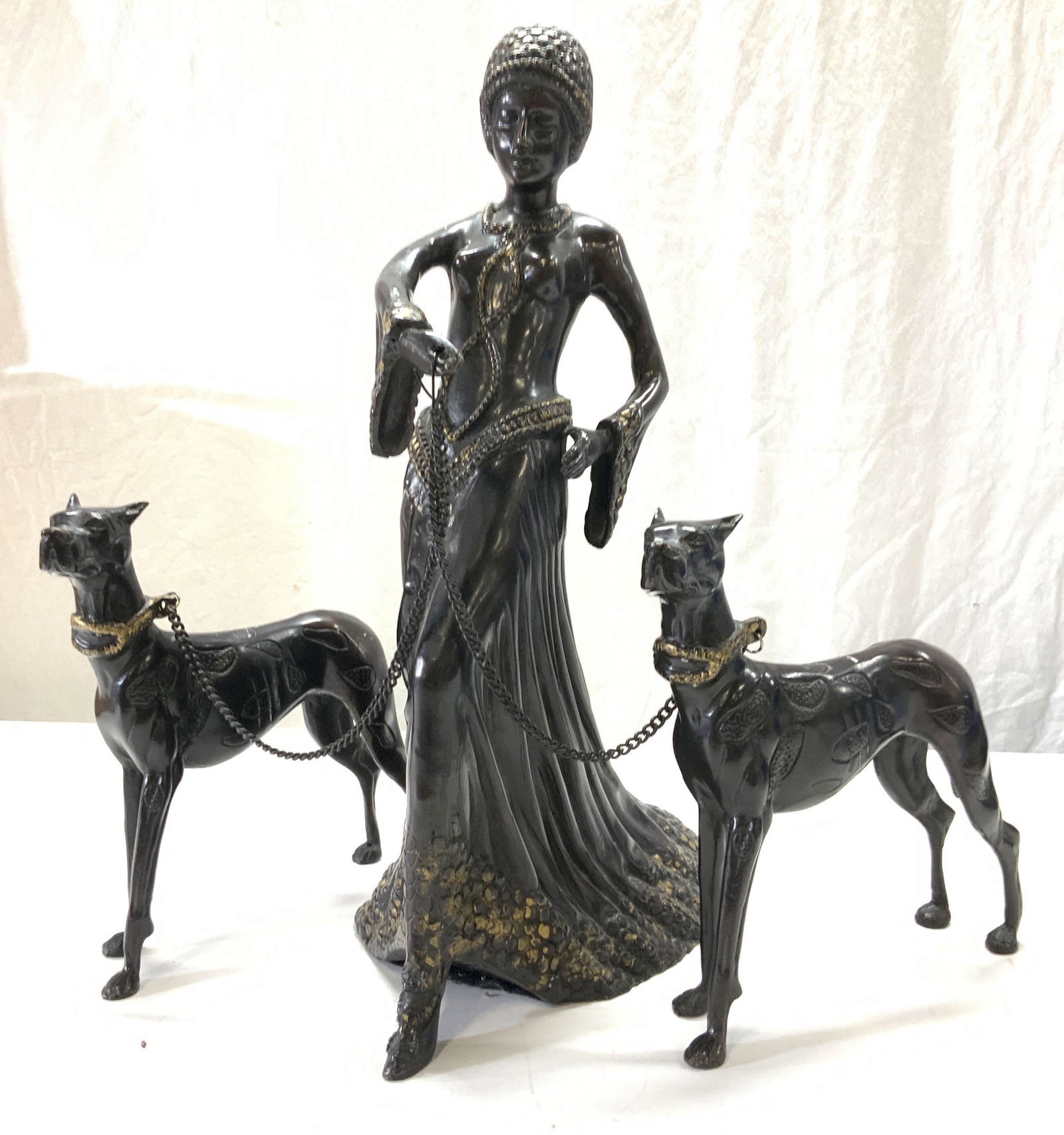 Art Deco Bronze Sculpture by Georges Gori, 1930 (1 of 11)