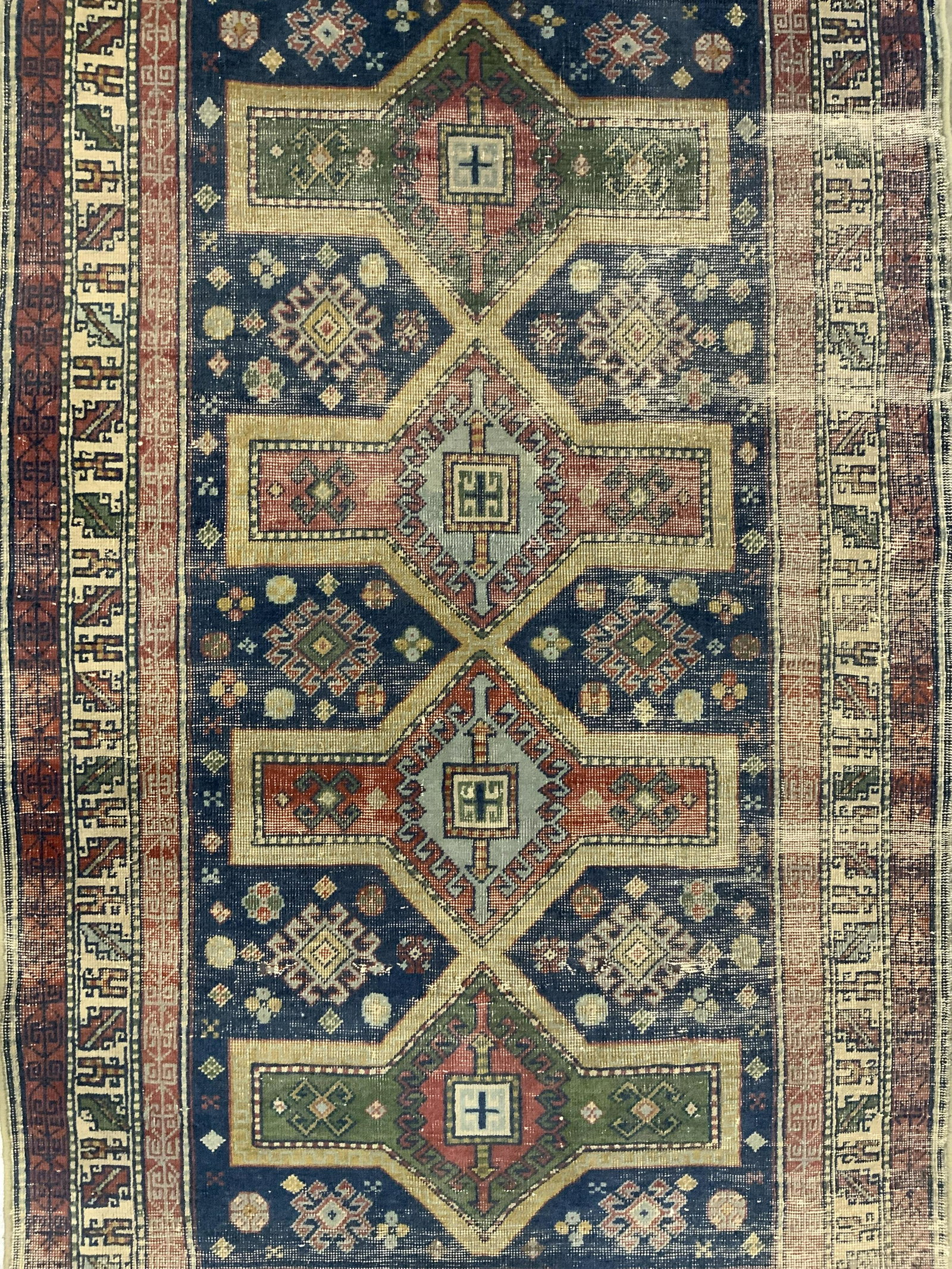 Vintage Handmade Afgan Wool Rug (1 of 7)