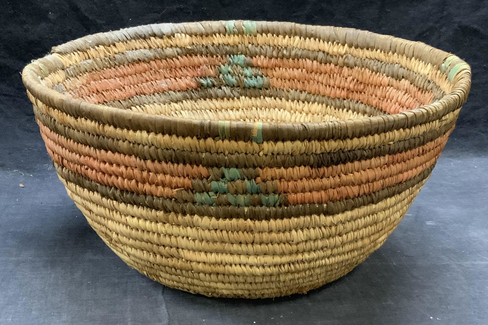 Handmade Woven Wicker Decorative Bowl (1 of 6)