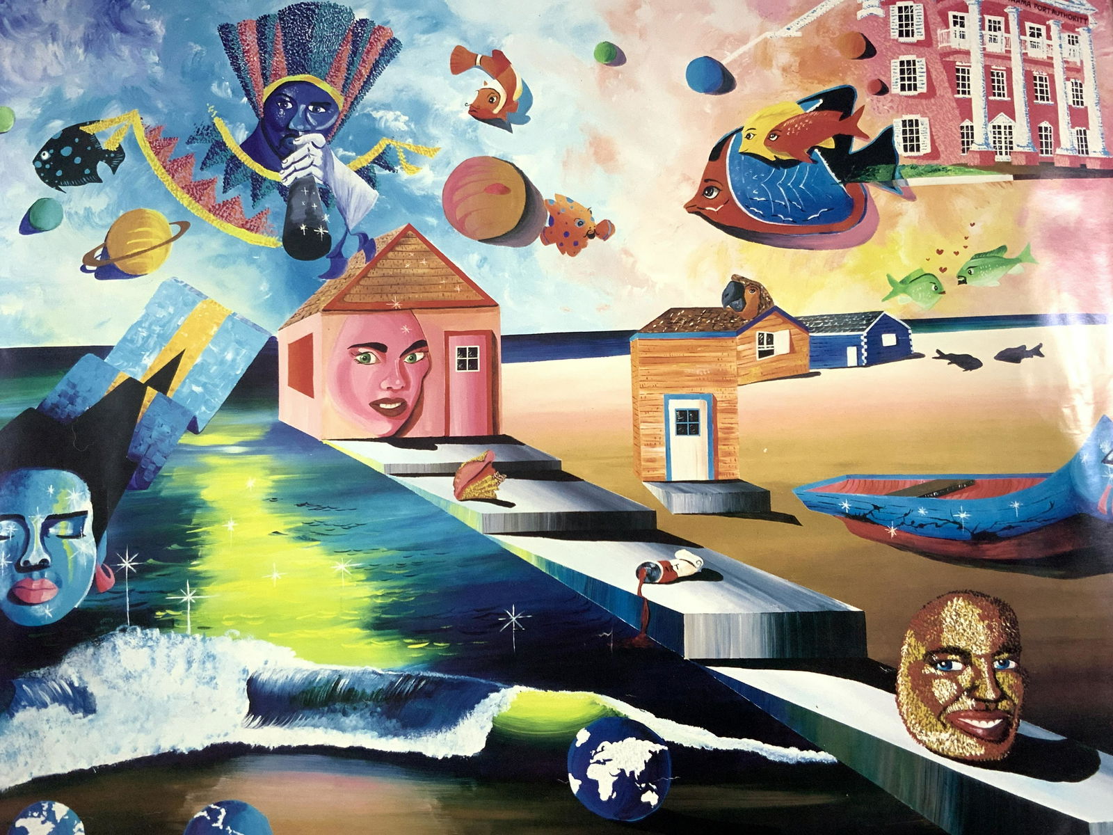 Leo Brown Signed Surrealist Lithograph (1 of 11)