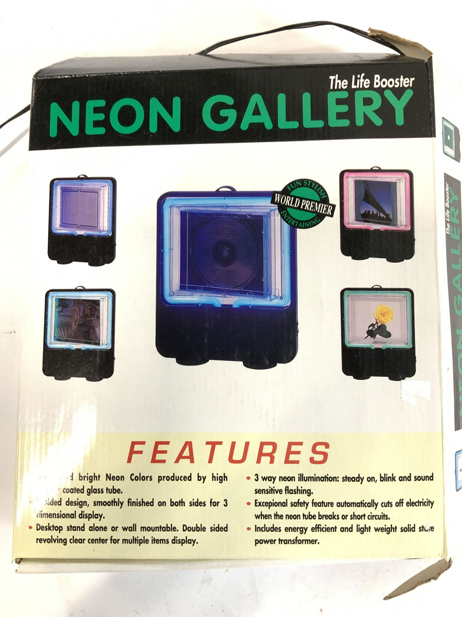 Life Booster Neon Gallery, Org Box (1 of 9)