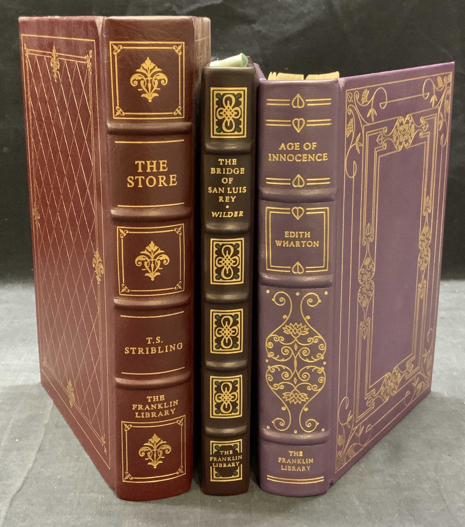 3 Franklin Library Books, Edith Wharton, More (1 of 9)