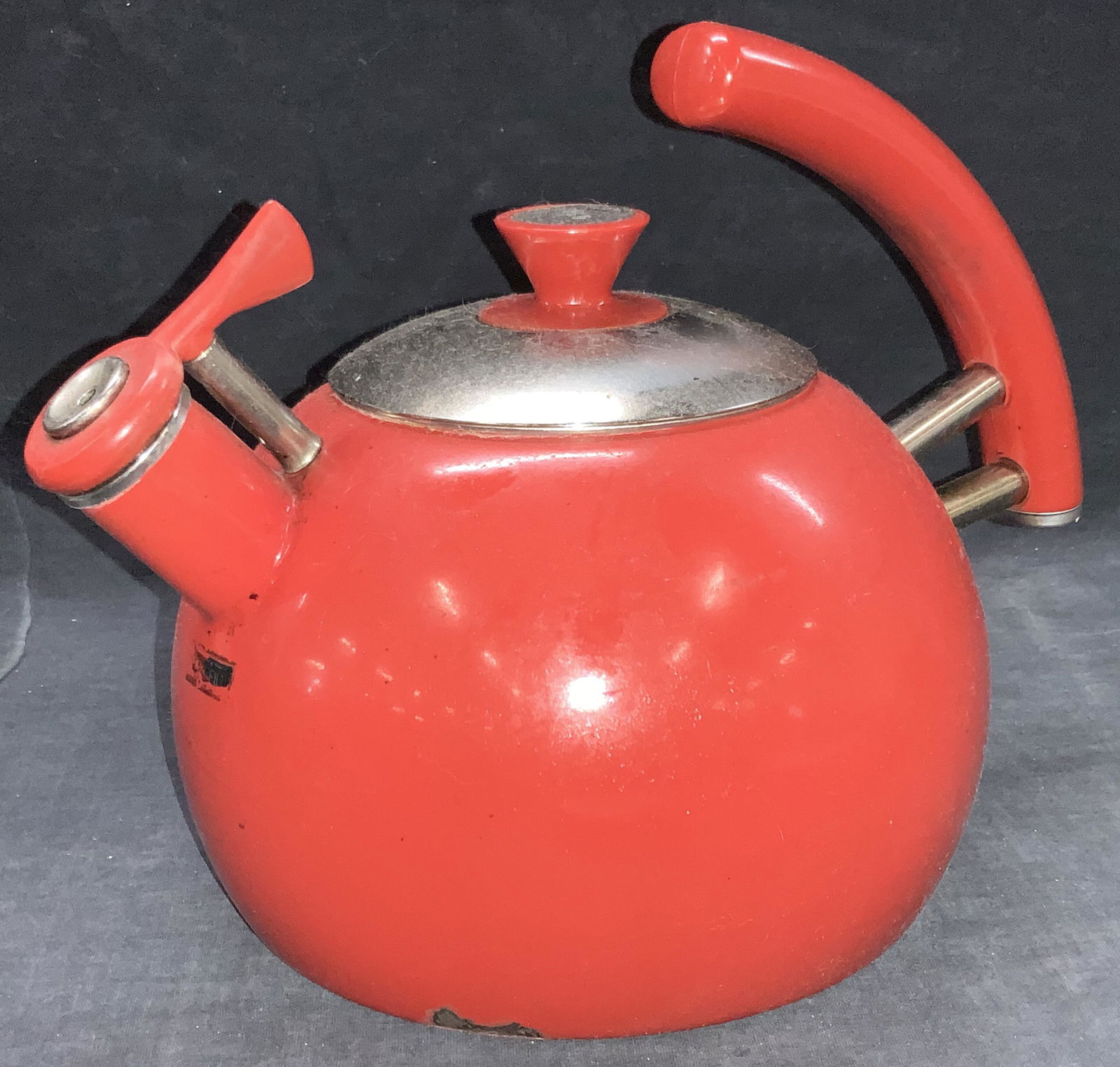 COPCO Red Coated Tea Pot (1 of 8)