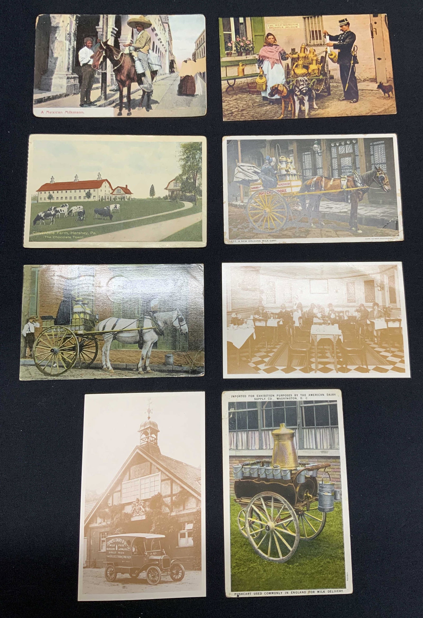 Group 23 Antique & Vintage Dairy Postcards (1 of 8)