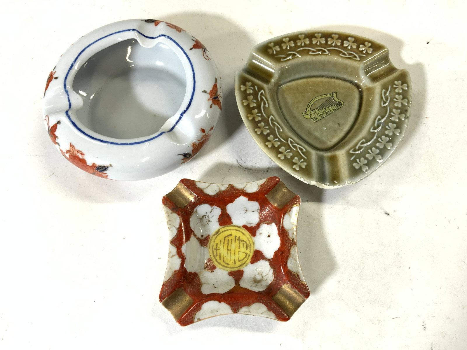 Lot 3 Vintage Porcelain Trinket Dishes (1 of 7)