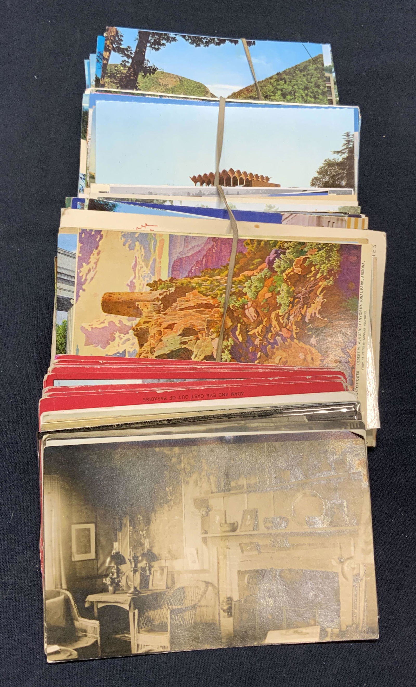 100+ Antique & Vintage Postcards USA & Europe (1 of 9)