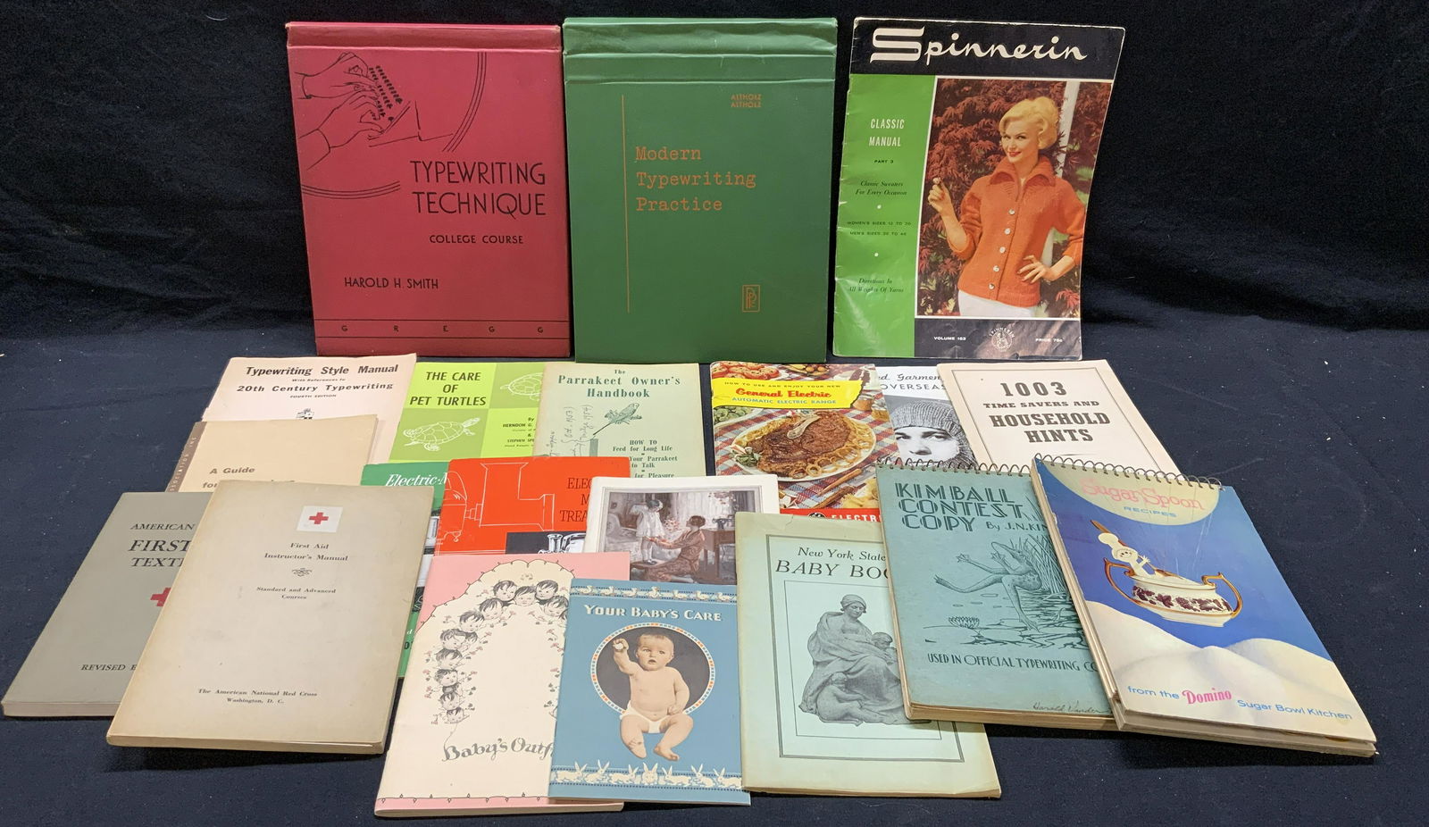 Lot 20 Antique & Vintage Guide Books (1 of 8)