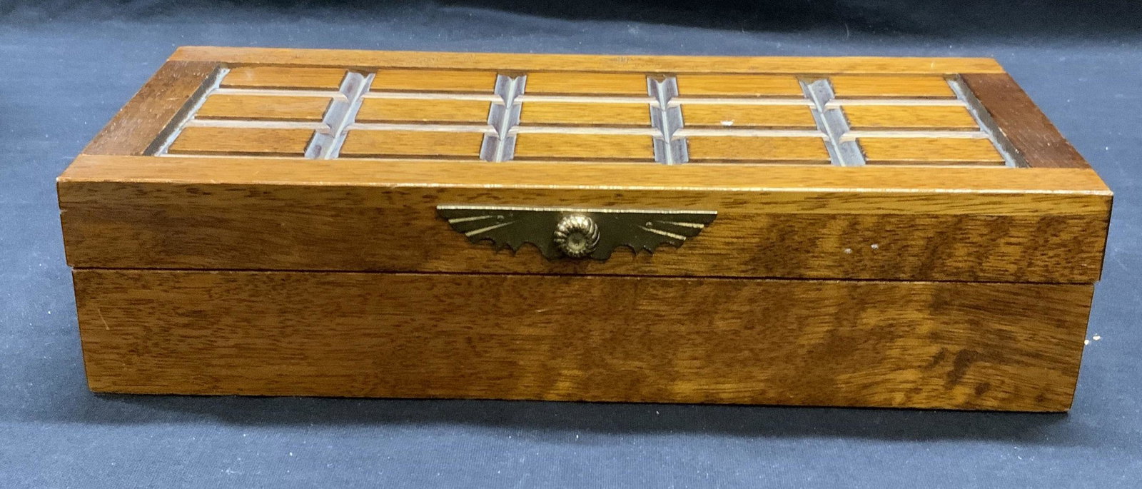 Vtg Royal London Wooden Jewelry Box, Japan (1 of 7)