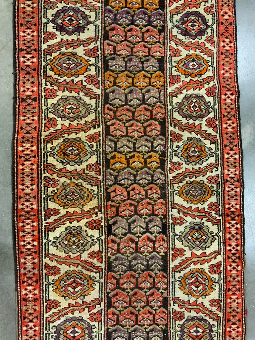 Vintage Handmade Caucasian Wool Runner (1 of 8)