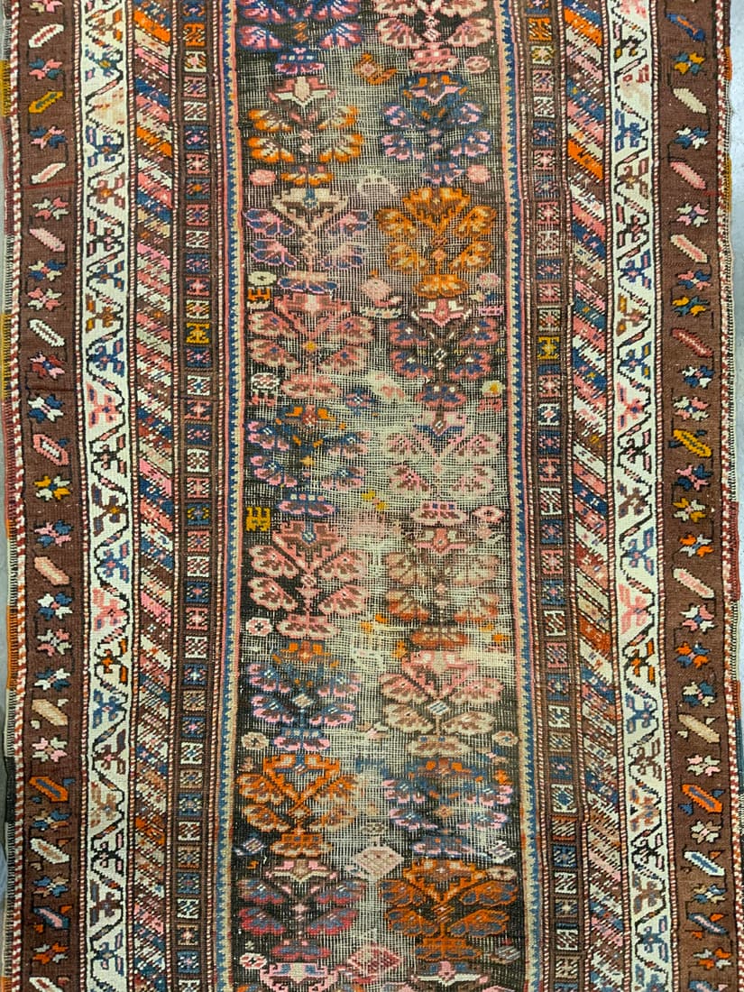 Vintage Handmade Persian Wool Runner (1 of 7)
