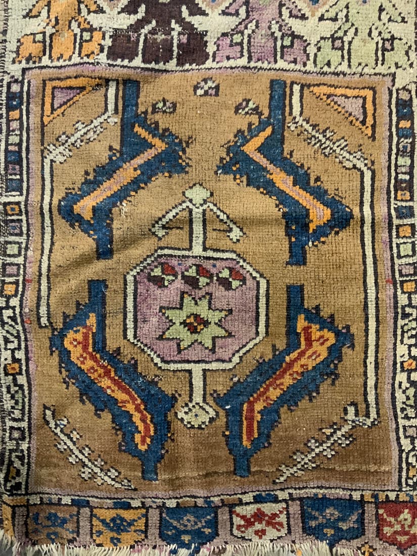 Vintage Handmade Turkish Wool Rug (1 of 7)
