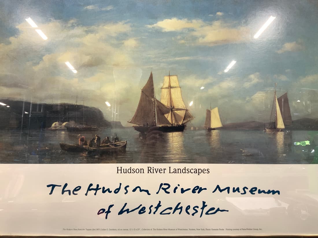 Framed Hudson River Landscapes Advert Litho (1 of 6)