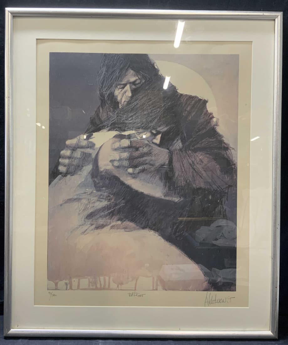 ALDO LUONGO Signed Twilight Ltd Edition Lithograph (1 of 10)