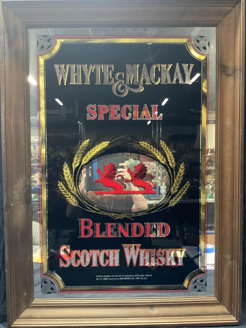 Whyte & McKay Special Scotch Whiskey Mirror (1 of 10)