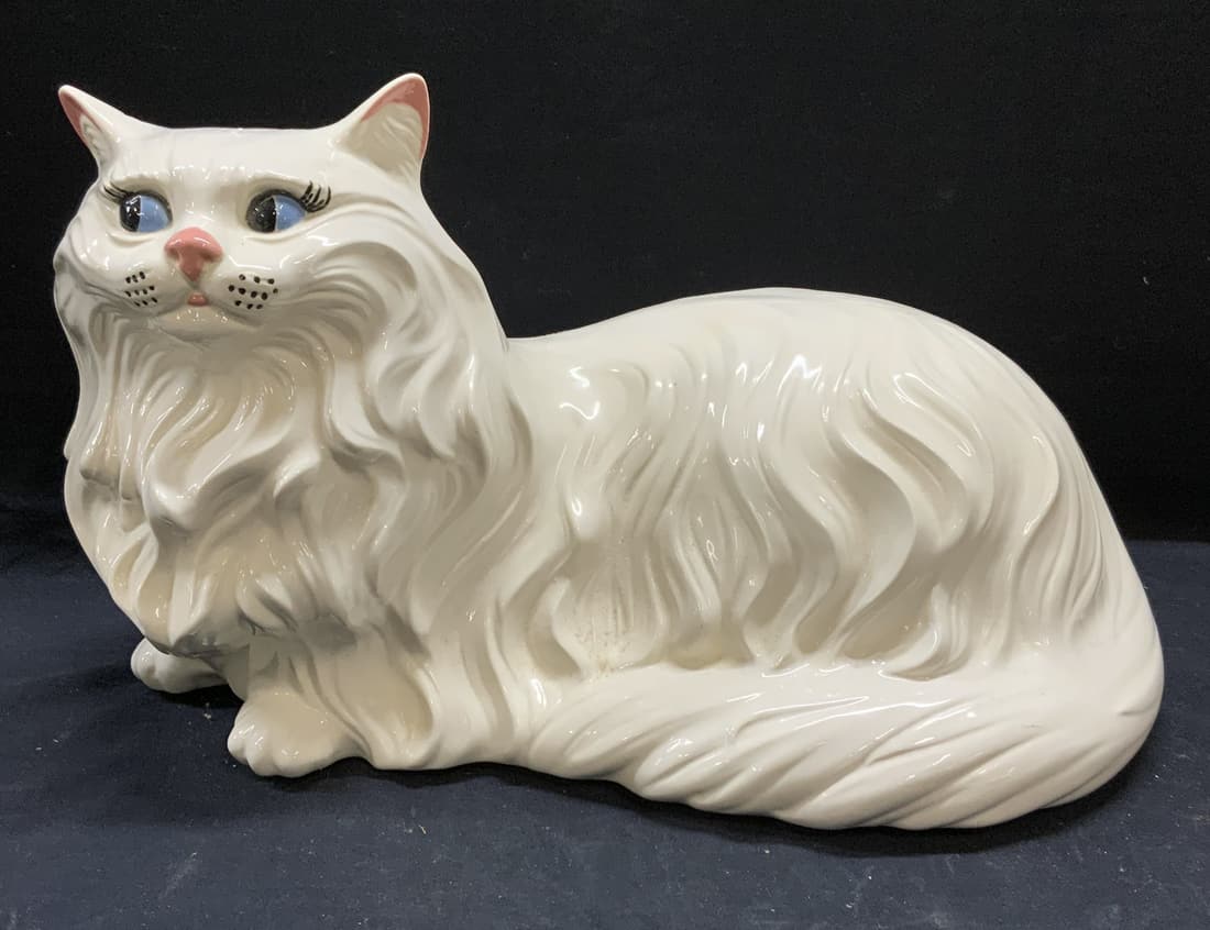 Albertas Molds Persian Cat Ceramic Figural 1ft5in (1 of 6)