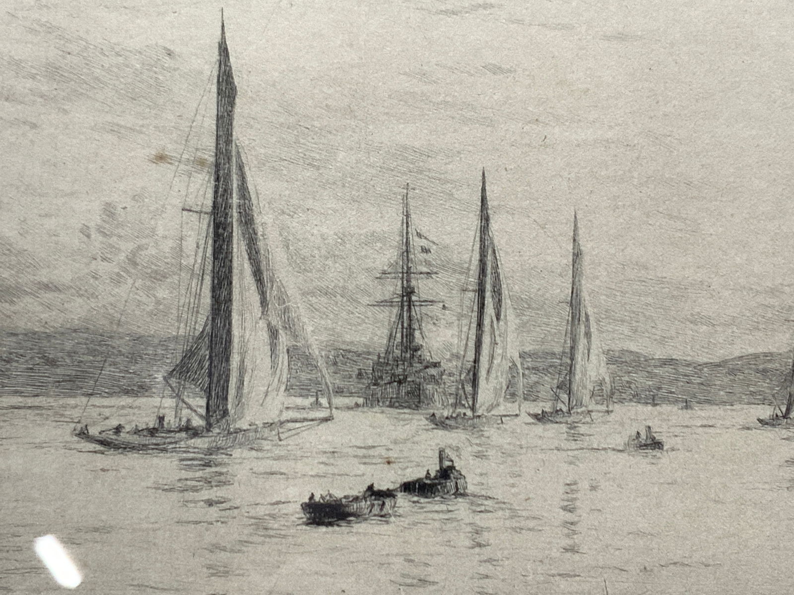 William Lionel Wyllie Signed Nautical Etching (1 of 10)