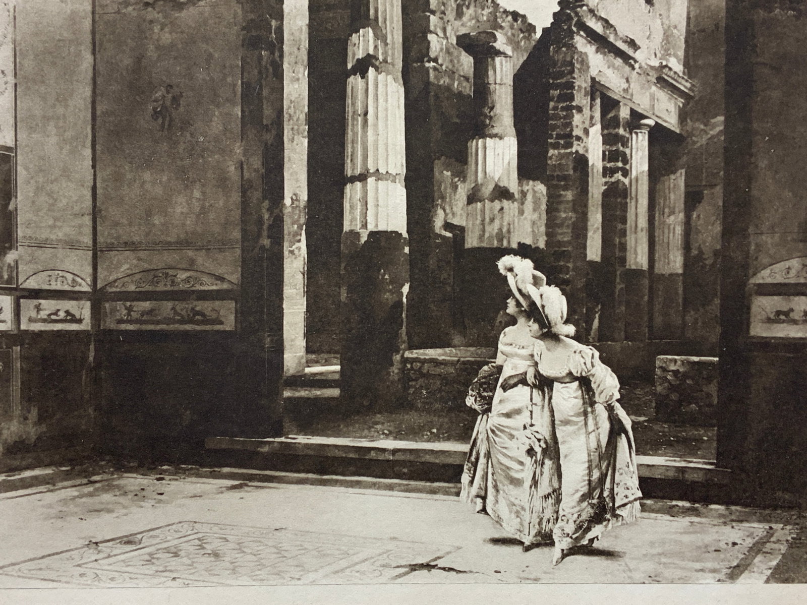 Antique Women In Pompeii Photogravure (1 of 6)