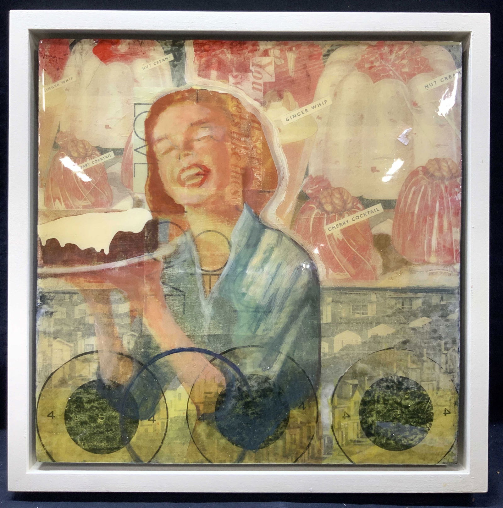 Marjolyn van der Hart Signed Collage Art (1 of 8)