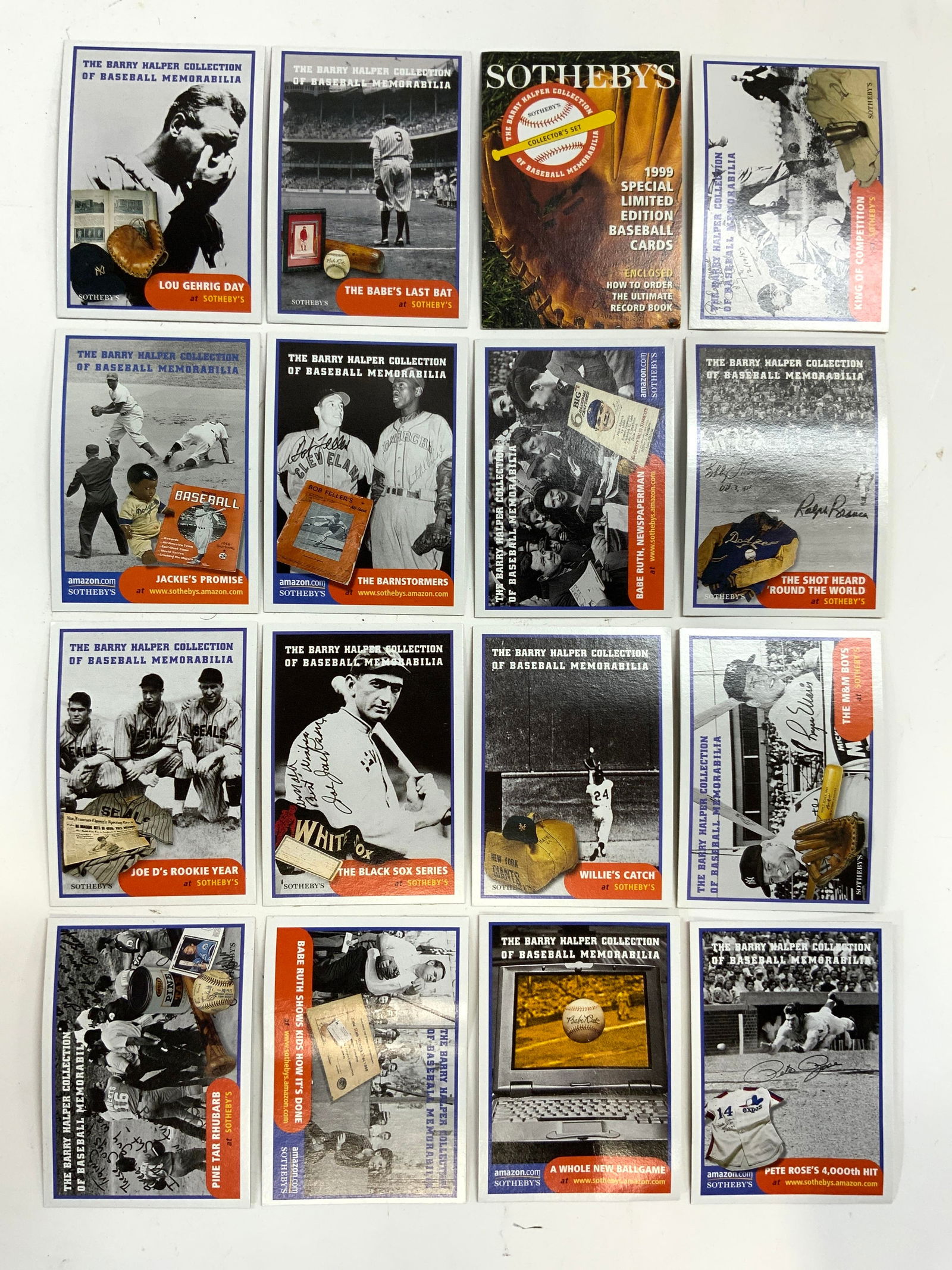 Lot 16 HALPER COLLECTION Baseball Cards (1 of 6)